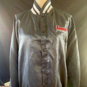 Vintage Anniversary 1968 - 1993 Summit Racing Equipment Snap Satin Varsity XL